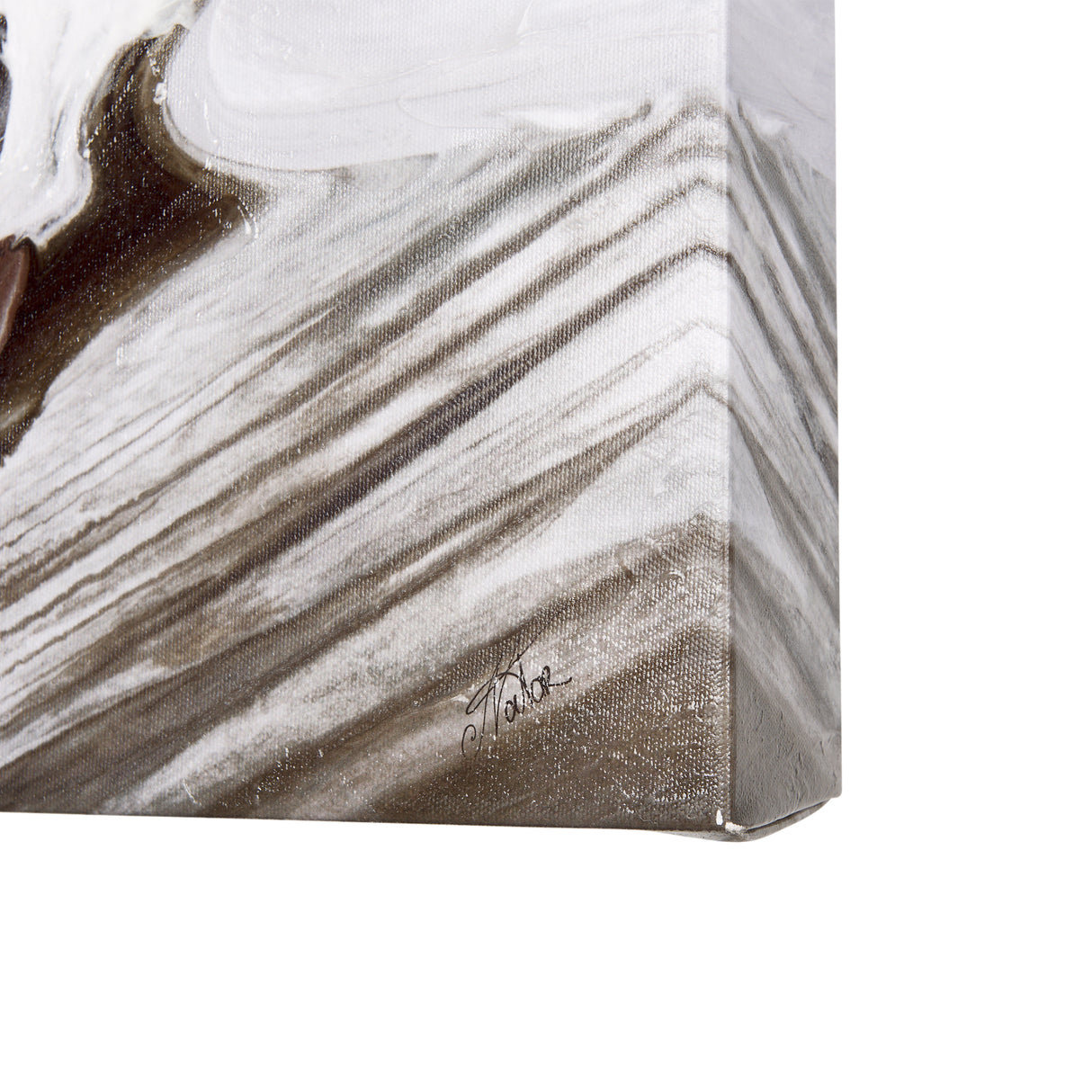 Harmonic III by Mercana Studio a Hand Embellished Textured Canvas from Mercana - Luna Furniture