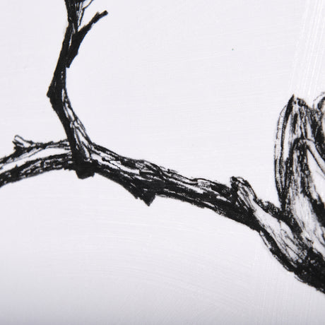Magnolia II by Mercana Studio a Hand Embellished Textured Canvas from Mercana - Luna Furniture