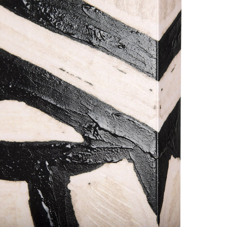 Clay Pattern I by Mercana Studio a Hand Embellished Textured Canvas from Mercana - Luna Furniture