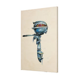 Vintage Motor I by Mercana Studio a Hand Embellished Textured Canvas from Mercana - Luna Furniture