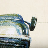 Vintage Motor II by Mercana Studio a Hand Embellished Textured Canvas from Mercana - Luna Furniture