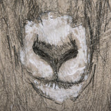 Sketch of animal I (Wild sheep) by Mercana Studio a Hand Embellished Textured Canvas from Mercana - Luna Furniture
