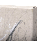 Sketch of animal III (Antelope) by Mercana Studio a Hand Embellished Textured Canvas from Mercana - Luna Furniture