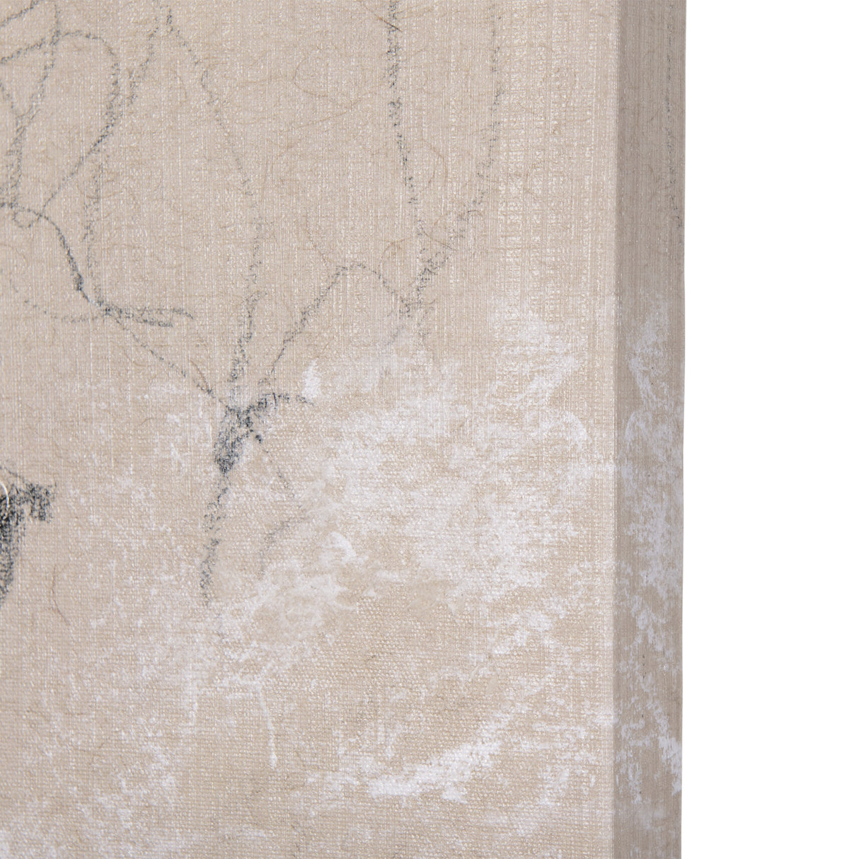 Sketch of animal V (Goat) by Mercana Studio a Hand Embellished Textured Canvas from Mercana - Luna Furniture