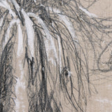 Sketch of animal V (Goat) by Mercana Studio a Hand Embellished Textured Canvas from Mercana - Luna Furniture