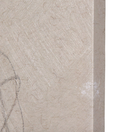 Sketch of animal VII (Horse) by Mercana Studio a Hand Embellished Textured Canvas from Mercana - Luna Furniture