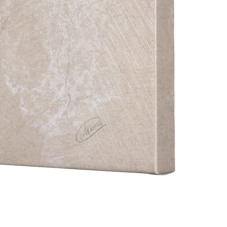 Sketch of animal VIII (Highland bull) by Mercana Studio a Hand Embellished Textured Canvas from Mercana - Luna Furniture