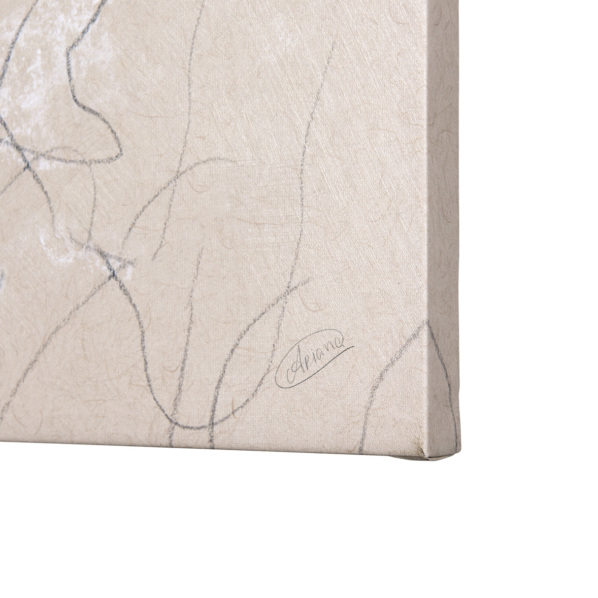 Sketch of animal IX (Bison) by Mercana Studio a Hand Embellished Textured Canvas from Mercana - Luna Furniture