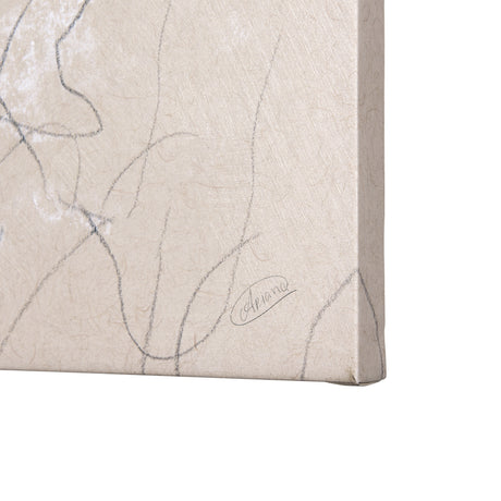 Sketch of animal IX (Bison) by Mercana Studio a Hand Embellished Textured Canvas from Mercana - Luna Furniture