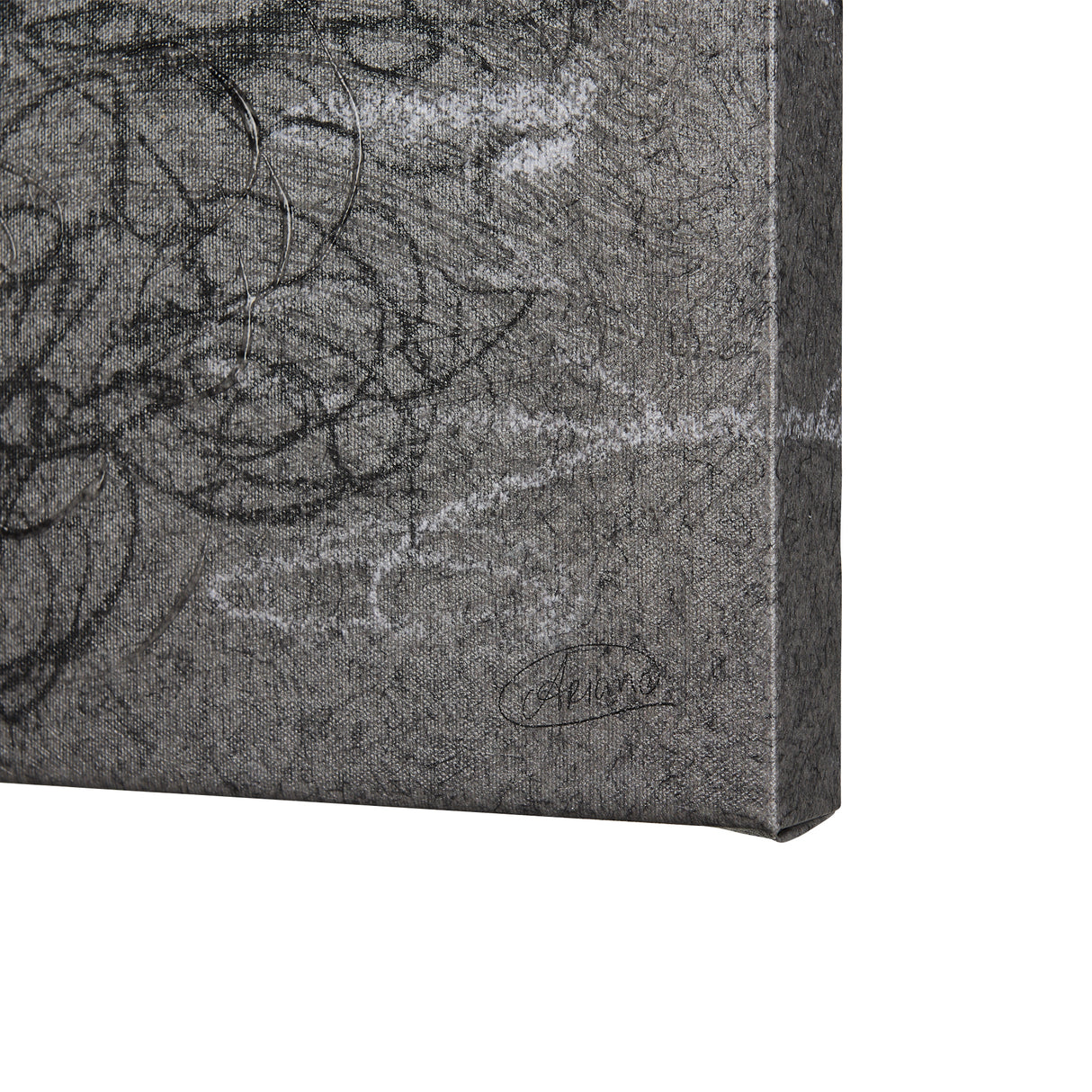 Farm view sketch I by Mercana Studio a Hand Embellished Textured Canvas from Mercana - Luna Furniture