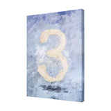 Numbers III by Mercana Studio a Hand Embellished Textured Canvas from Mercana - Luna Furniture