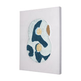 Numbers VIII by Mercana Studio a Hand Embellished Textured Canvas from Mercana - Luna Furniture