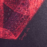 Numbers IX by Mercana Studio a Hand Embellished Textured Canvas from Mercana - Luna Furniture