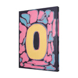 Numbers X by Mercana Studio a Hand Embellished Textured Canvas from Mercana - Luna Furniture