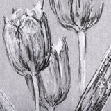Botanical sketches I (Grey) by Mercana Studio a Hand Embellished Textured Canvas from Mercana - Luna Furniture
