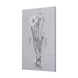 Botanical sketches II (Grey) by Mercana Studio a Hand Embellished Textured Canvas from Mercana - Luna Furniture
