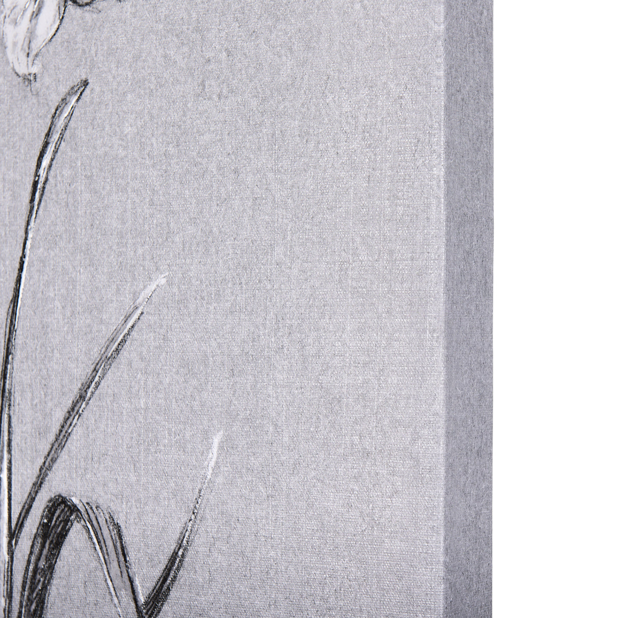 Botanical sketches II (Grey) by Mercana Studio a Hand Embellished Textured Canvas from Mercana - Luna Furniture