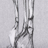 Botanical sketches II (Grey) by Mercana Studio a Hand Embellished Textured Canvas from Mercana - Luna Furniture