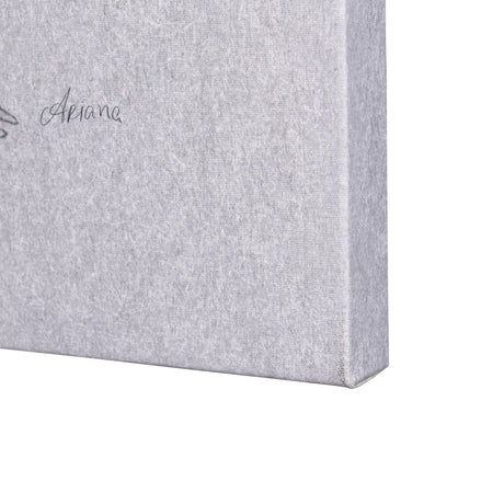 Botanical sketches III (Grey) by Mercana Studio a Hand Embellished Textured Canvas from Mercana - Luna Furniture