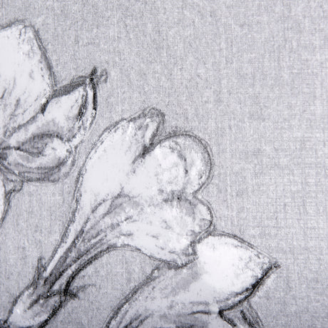 Botanical sketches III (Grey) by Mercana Studio a Hand Embellished Textured Canvas from Mercana - Luna Furniture