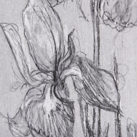 Botanical sketches IV (Grey) by Mercana Studio a Hand Embellished Textured Canvas from Mercana - Luna Furniture