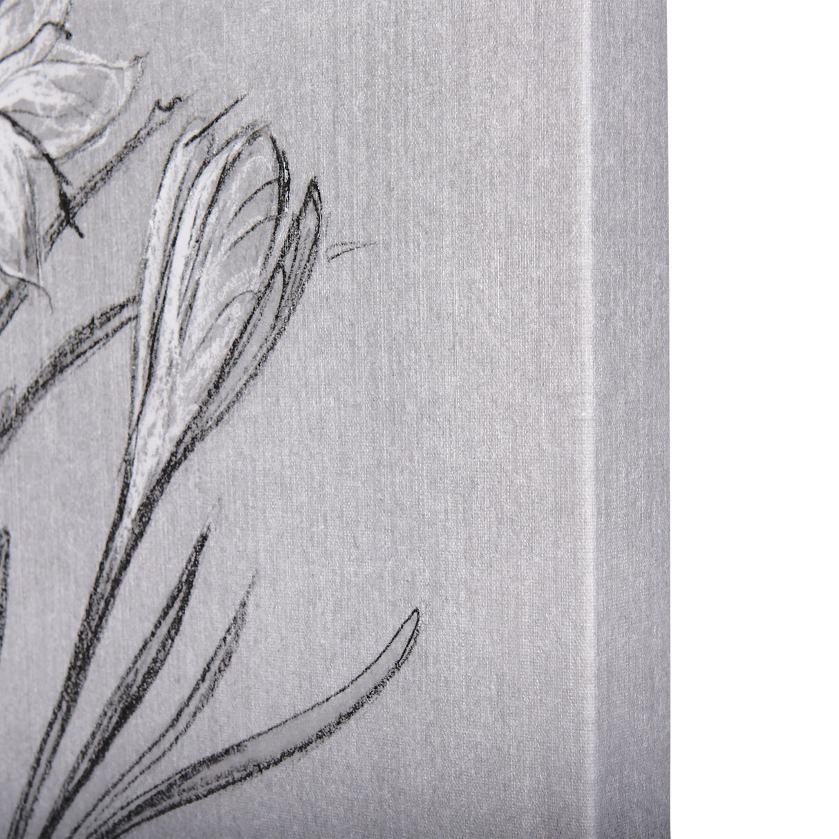 Botanical sketches V (Grey) by Mercana Studio a Hand Embellished Textured Canvas from Mercana - Luna Furniture