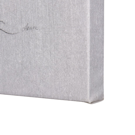 Botanical sketches V (Grey) by Mercana Studio a Hand Embellished Textured Canvas from Mercana - Luna Furniture