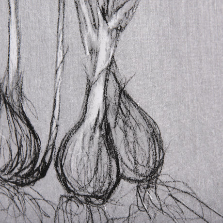 Botanical sketches V (Grey) by Mercana Studio a Hand Embellished Textured Canvas from Mercana - Luna Furniture
