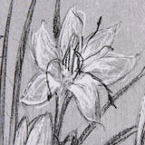 Botanical sketches V (Grey) by Mercana Studio a Hand Embellished Textured Canvas from Mercana - Luna Furniture