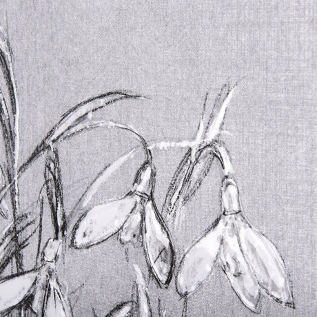 Botanical sketches VI (Grey) by Mercana Studio a Hand Embellished Textured Canvas from Mercana - Luna Furniture