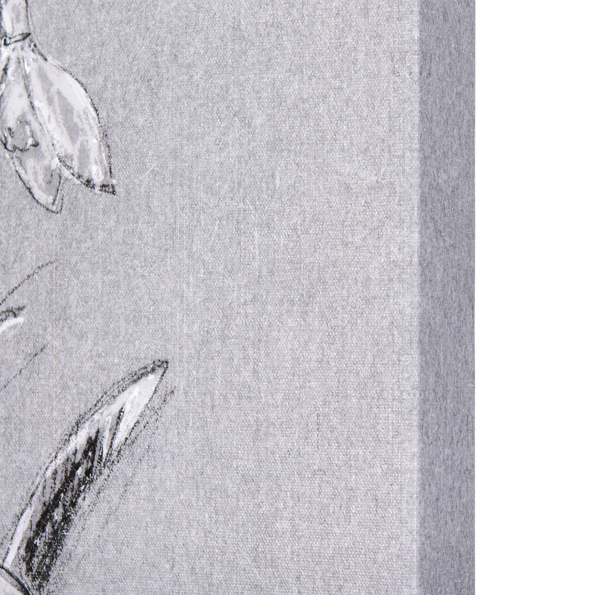 Botanical sketches VI (Grey) by Mercana Studio a Hand Embellished Textured Canvas from Mercana - Luna Furniture
