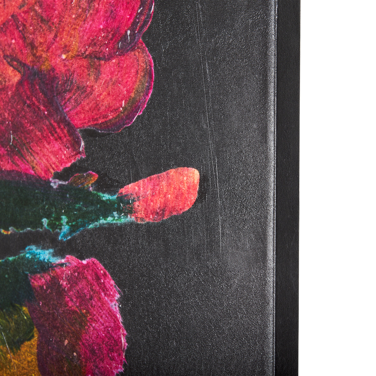 Midnight Flower II by Mercana Studio a Hand Embellished Textured Canvas from Mercana - Luna Furniture