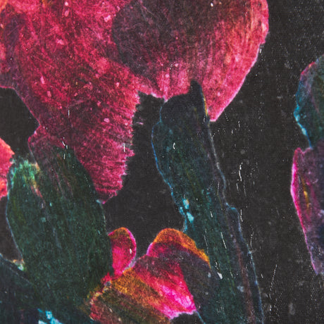 Midnight Flower II by Mercana Studio a Hand Embellished Textured Canvas from Mercana - Luna Furniture