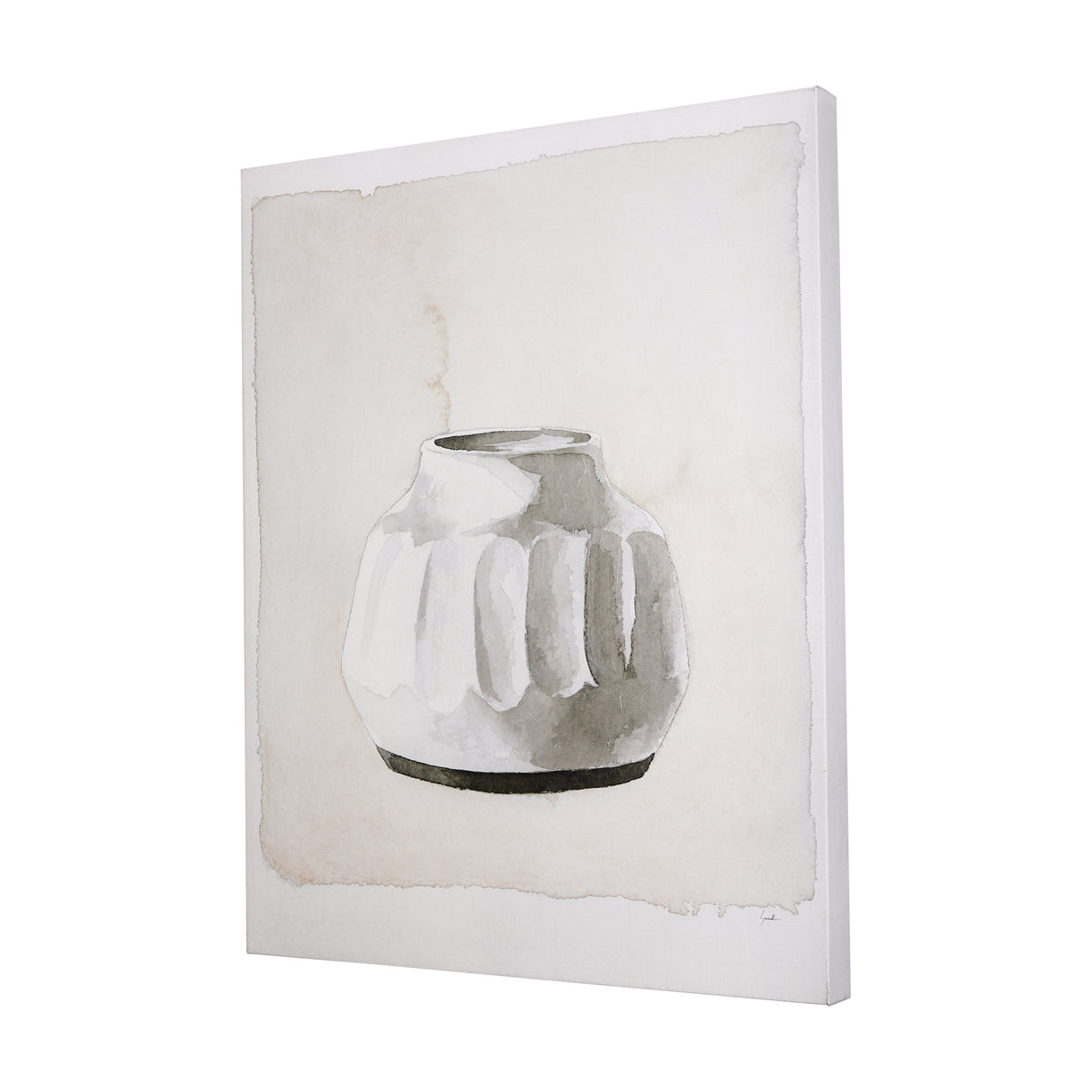 Vessel I by Mercana Studio a Hand Embellished Textured Canvas from Mercana - Luna Furniture