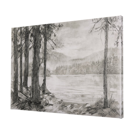 West Coast Chronicles I by Mercana Studio a Hand Embellished Textured Canvas from Mercana - Luna Furniture