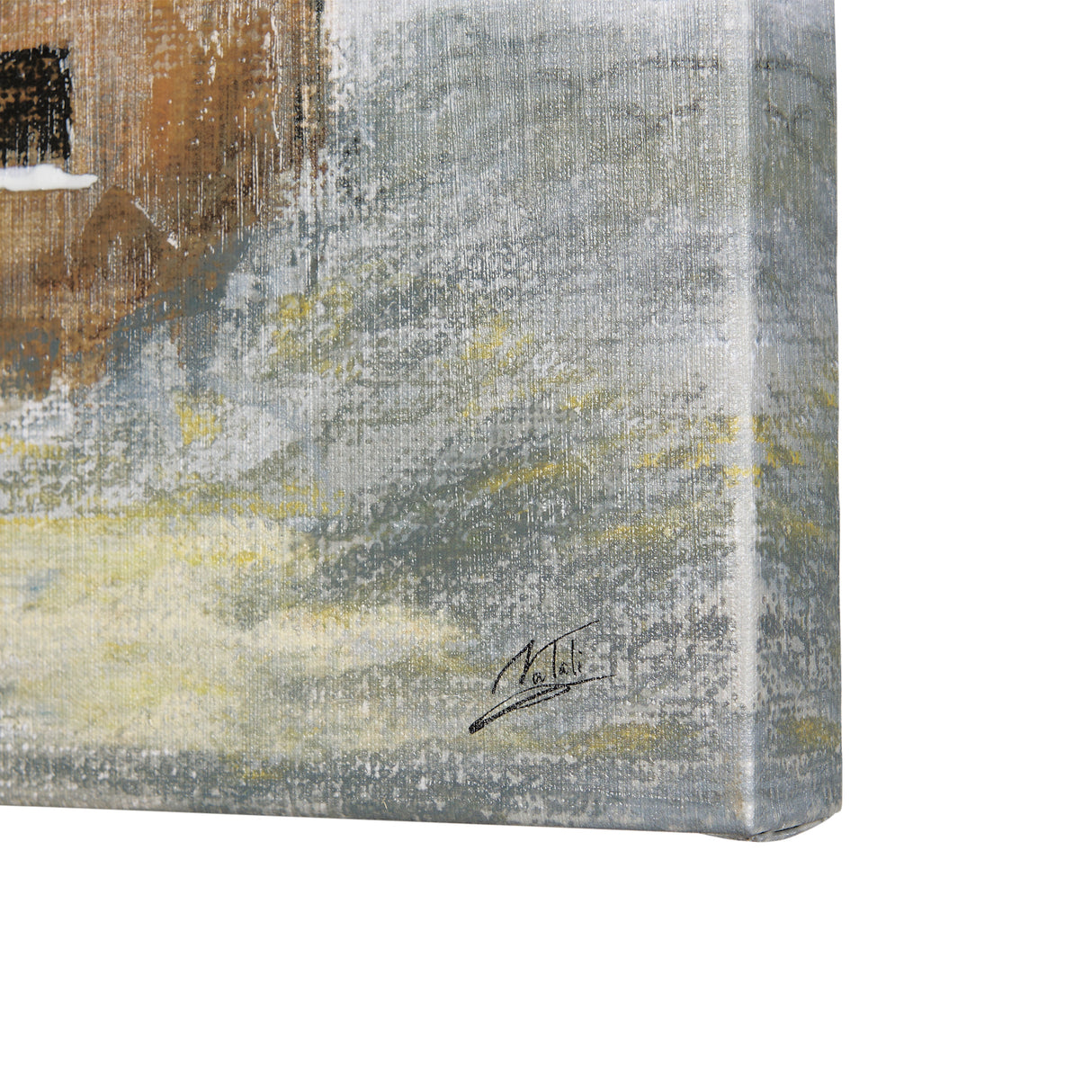 Old Barn I by Mercana Studio a Hand Embellished Textured Canvas from Mercana - Luna Furniture