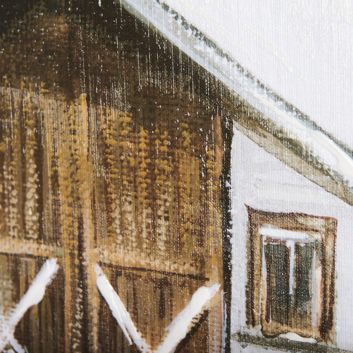 Old Barn II by Mercana Studio a Hand Embellished Textured Canvas from Mercana - Luna Furniture