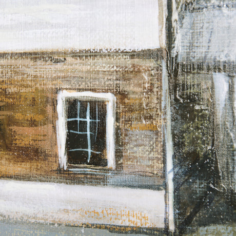 Old Barn II by Mercana Studio a Hand Embellished Textured Canvas from Mercana - Luna Furniture