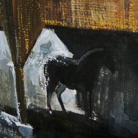 Old Barn III by Mercana Studio a Hand Embellished Textured Canvas from Mercana - Luna Furniture