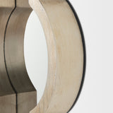 Tamanar 15x34 Champagne Wood Frame Mirror from Mercana - Luna Furniture
