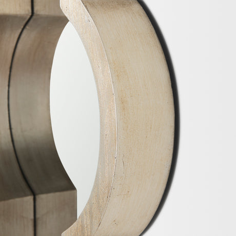 Tamanar 15x34 Champagne Wood Frame Mirror from Mercana - Luna Furniture