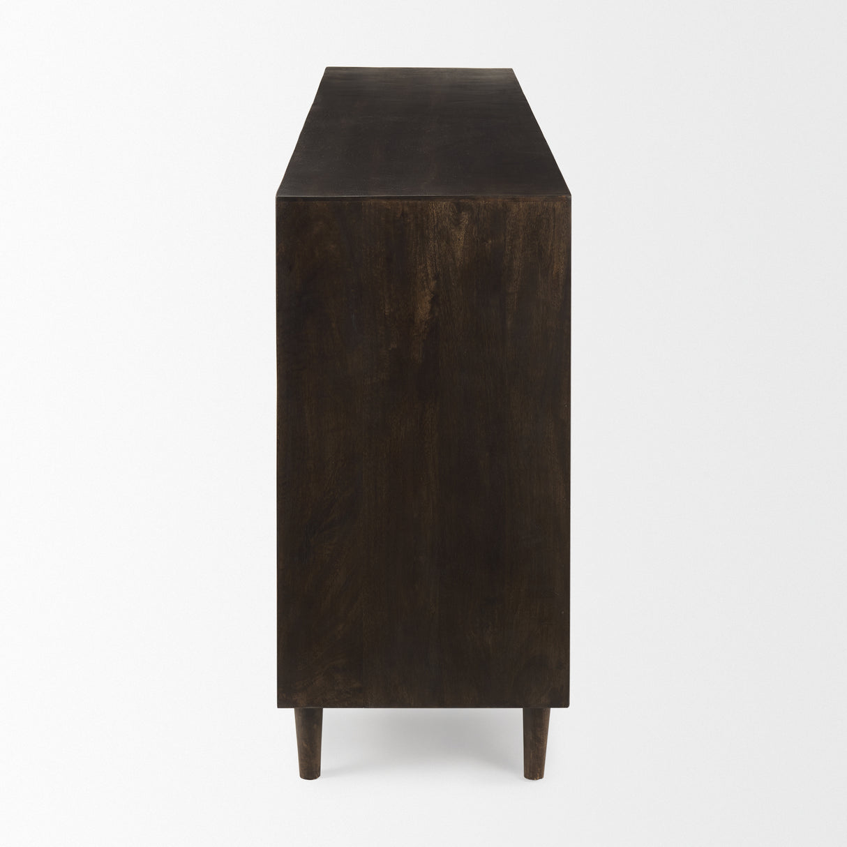 Tucker Dark Brown w/ Carved Arch Pattern 4 Door Sideboard from Mercana - Luna Furniture