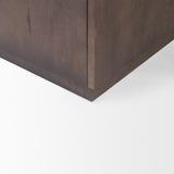 West 82.0L x 18.0W x 34.0H Wooden Angular Sideboard from Mercana - Luna Furniture