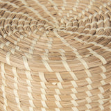 Kailini Set of 3 Nesting Seagrass & Palm Leaf Boxes with Lids from Mercana - Luna Furniture