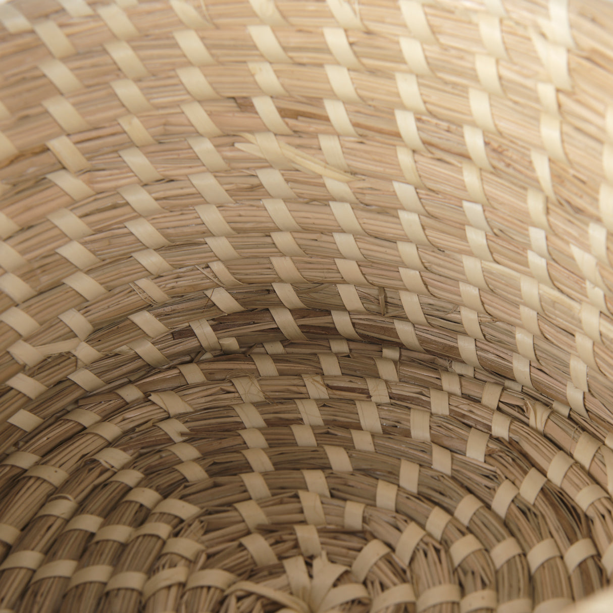 Kailini Set of 3 Nesting Seagrass & Palm Leaf Boxes with Lids from Mercana - Luna Furniture