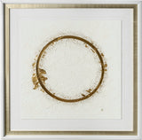 Halo I (White) by Studio M a handmade Original Framed Artwork under Glass from Mercana - Luna Furniture