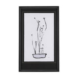 Organic Line Drawing I by Mercana Studio Hand Embellished Framed Art Print Matted under Glass from Mercana - Luna Furniture