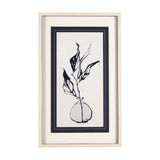 Sapphire Vase I by Mercana Studio a Hand Embellished Textured Framed Art Print Matted under Glass from Mercana - Luna Furniture