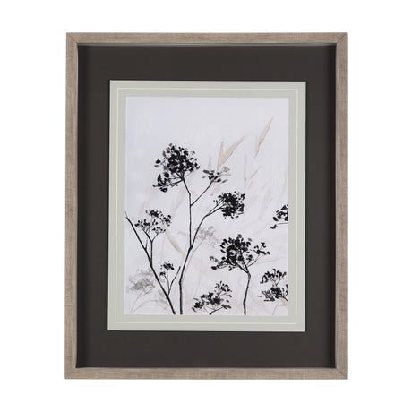 Meadow L by Mercana Studio a Hand Embellished Textured Framed Art Print Matted under Glass from Mercana - Luna Furniture