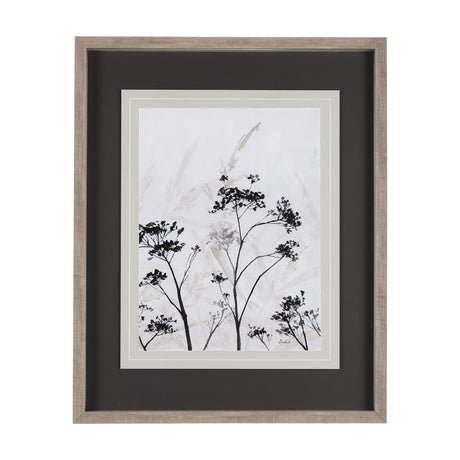 Meadow R by Mercana Studio a Hand Embellished Textured Framed Art Print Matted under Glass from Mercana - Luna Furniture